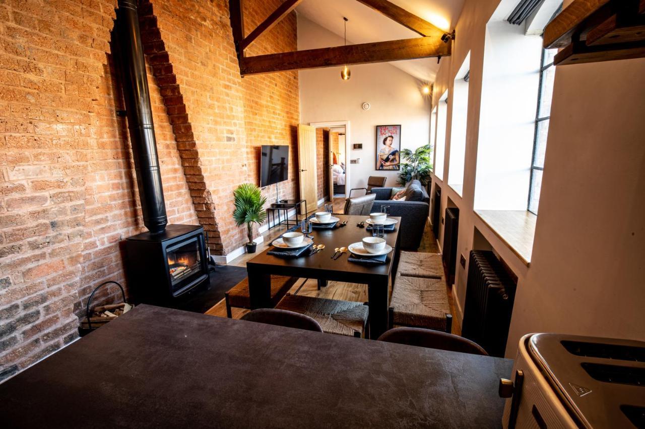 הוילה ברמינגהאם Vip 3Br Grade2 Luxurious Industrial House With Wood Fire, Electric Blinds And Big Cast Iron Windows In The Heart Of The Jq מראה חיצוני תמונה